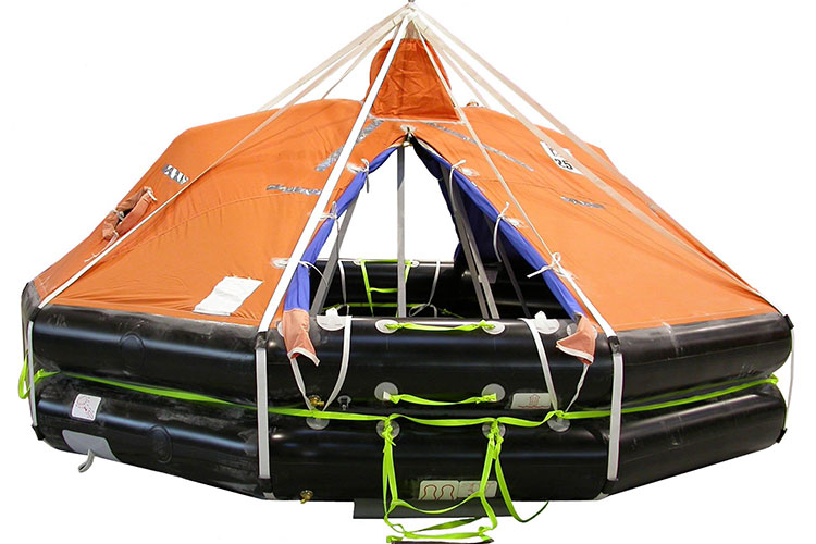 DL LIFERAFT SUSPENSION TEST