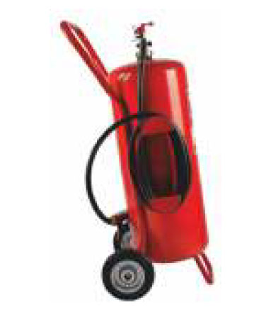 Wheeled Foam Fire Extinguisher